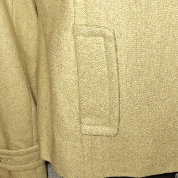 Mossimo Women's Green Double Breasted Short Coat - Picture 3 of 9